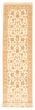 Bordered  Traditional Ivory Runner rug 15-ft-runner Indian Hand-knotted 318936