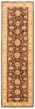 Bordered  Traditional Brown Runner rug 19-ft-runner Afghan Hand-knotted 360475