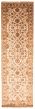 Bordered  Traditional Ivory Runner rug 20-ft-runner Indian Hand-knotted 373780