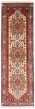 Bordered  Traditional Ivory Runner rug 8-ft-runner Indian Hand-knotted 377336