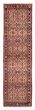 Bordered  Traditional Brown Runner rug 9-ft-runner Persian Hand-knotted 380523