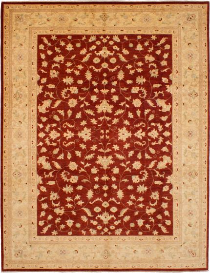 Bohemian  Traditional Red Area rug 9x12 Afghan Hand-knotted 268847
