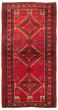 Bordered  Traditional Red Area rug 3x5 Afghan Hand-knotted 332837