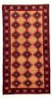 Bordered  Tribal Brown Area rug 3x5 Afghan Hand-knotted 334854