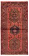 Bordered  Traditional Red Area rug 4x6 Persian Hand-knotted 365056
