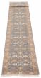 Indian Royal Oushak 2'7" x 23'9" Hand-knotted Wool Rug 