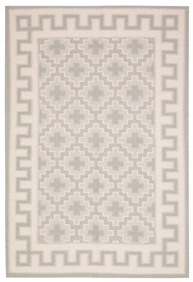 Flat-weaves & Kilims  Traditional/Oriental Grey Area rug 5x8 Turkish Flat-Weave 374918