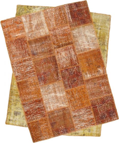 Transitional Brown Area rug 6x9 Turkish Handmade 56421