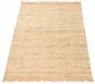 Indian Palas Denizli 5'5" x 7'4" Flat-Weave Jute Kilim 