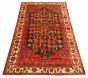 Persian Style 4'6" x 9'4" Hand-knotted Wool Rug 
