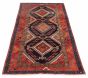 Persian Style 4'9" x 9'3" Hand-knotted Wool Rug 
