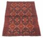 Persian Finest Baluch 3'3" x 5'11" Hand-knotted Wool Rug 