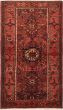Bordered  Traditional Brown Area rug 4x6 Persian Hand-knotted 296236