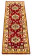 Indian Royal Kazak 2'8" x 8'7" Hand-knotted Wool Rug 