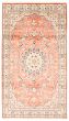 Bordered  Traditional Pink Area rug 5x8 Persian Hand-knotted 365124