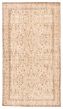 Transitional  Vintage Ivory Area rug 4x6 Turkish Hand-knotted 367658