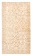 Transitional  Vintage Ivory Area rug 4x6 Turkish Hand-knotted 367676