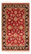Bordered  Traditional Red Area rug 3x5 Indian Hand-knotted 379967