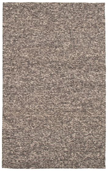 Braided  Tribal Grey Area rug 5x8 Indian Braid weave 340199