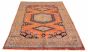 Bordered  Traditional Brown Area rug 8x10 Persian Hand-knotted 310547