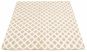 Carved  Transitional Ivory Area rug 5x8 Indian Flat-weave 315592