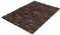 Argentina Cowhide Patchwork 6'0" x 9'0" Handmade Leather Rug 