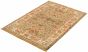 Indian Essex 4'1" x 5'11" Hand-knotted Wool Rug 