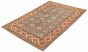 Afghan Finest Ghazni 6'3" x 9'0" Hand-knotted Wool Rug 