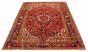 Persian Heriz 8'0" x 11'5" Hand-knotted Wool Rug 