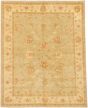 Traditional Ivory Area rug 6x9 Afghan Hand-knotted 164723