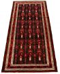 Persian Style 4'7" x 9'10" Hand-knotted Wool Rug 