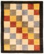 Transitional Brown Area rug 4x6 Pakistani Hand-knotted 338397