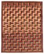 Casual  Transitional Brown Area rug 6x9 Pakistani Hand-knotted 362214