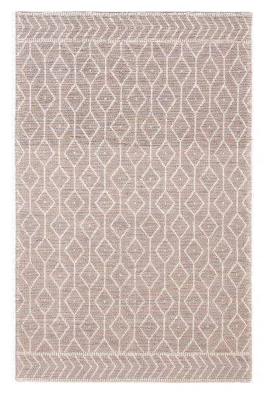 Braided  Transitional Grey Area rug 5x8 Indian Braid weave 390577