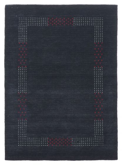 Gabbeh Tribal Grey Rectangle 4x6 Indian Hand Loomed 422969