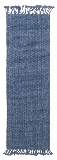 Indian Sienna 2'5" x 7'7" Braid weave Wool Rug 
