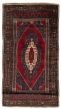 Bordered  Traditional Red Runner rug 10-ft-runner Turkish Hand-knotted 369512
