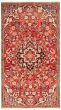 Bordered  Traditional Red Area rug 4x6 Persian Hand-knotted 371595