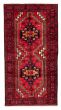 Bordered  Tribal Red Area rug 4x6 Persian Hand-knotted 383701
