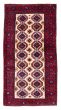 Bordered  Tribal Ivory Area rug 3x5 Afghan Hand-knotted 384674