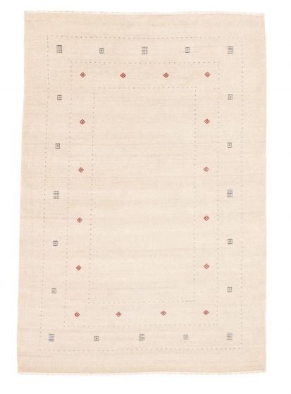 Gabbeh  Tribal Grey Area rug 6x9 Indian Hand Loomed 354438