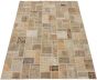 Casual  Vintage Brown Area rug 6x9 Turkish Hand-knotted 295960