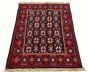 Afghan Herati 2'11" x 5'2" Hand-knotted Wool Rug 
