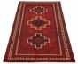 Persian Style 4'10" x 8'10" Hand-knotted Wool Rug 