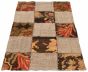 Turkish Moldovia Patch 3'9" x 6'6" Flat-Weave Wool Tapestry Kilim 