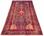 Persian Style 4'11" x 9'10" Hand-knotted Wool Rug 