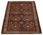 Afghan Baluch 3'9" x 6'3" Hand-knotted Wool Rug 