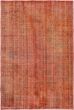 BohemianTransitional Red Area rug 5x8 Turkish Hand-knotted 163230