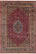 Traditional Red Area rug 6x9 Indian Hand-knotted 236452