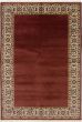 Traditional Red Area rug 5x8 Pakistani Hand-knotted 237461